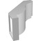 Ekena Millwork 5-in. W x 10-in. D x 14-in. H Copenhagen Architectural Grade PVC Knee Brace BRCP05X10X14CHG - alternate 6